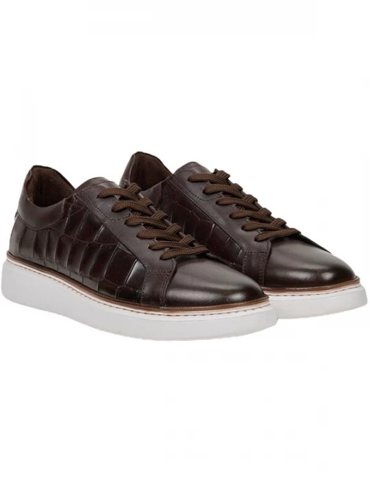 Foto van product Desa Slip-ons 'Trainer' bruin