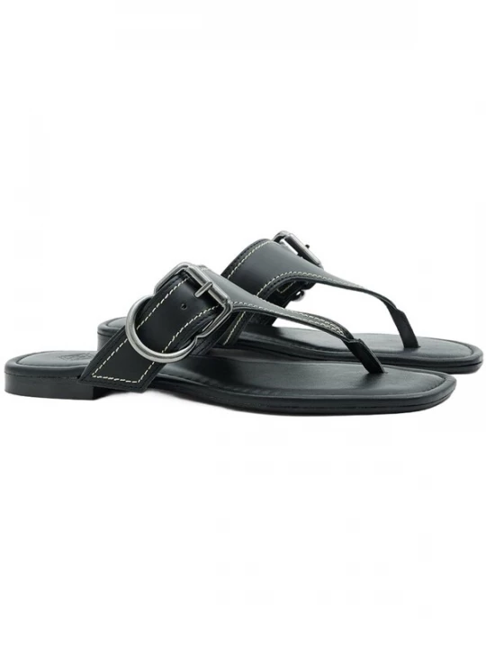 Foto van product Desa Teenslipper 'Zehenring-Sandalen' zwart