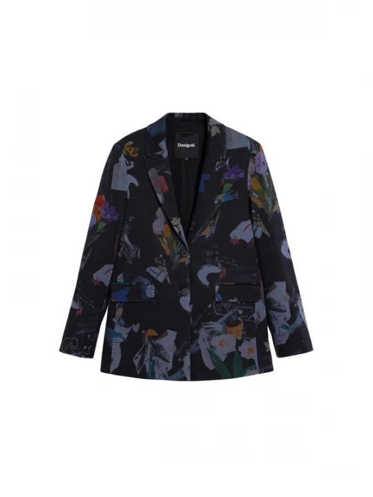 Foto van product Desigual Blazers 'Collage' gemengde kleuren / zwart