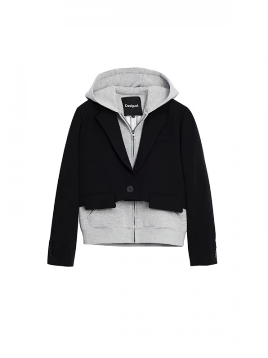 Foto van product Desigual Blazers grijs gemêleerd / zwart