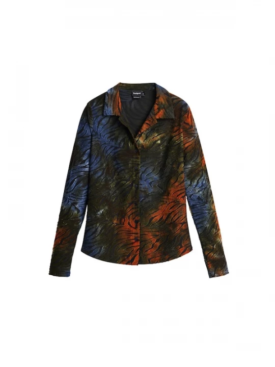 Foto van product Desigual Blouse blauw / groen / rood