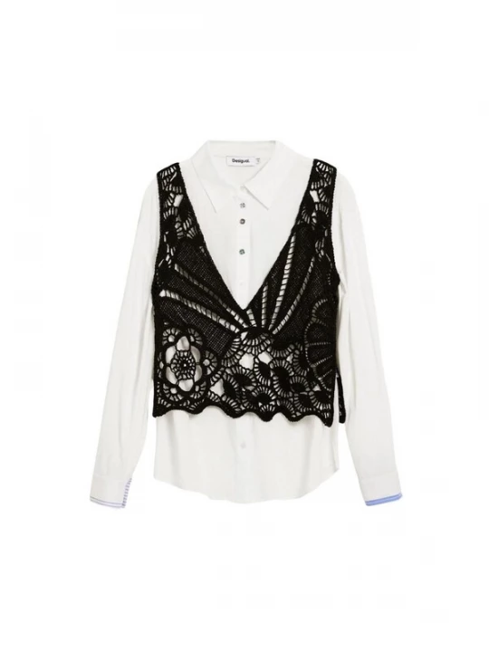 Foto van product Desigual Blouse 'CAM_LIRIO' wit