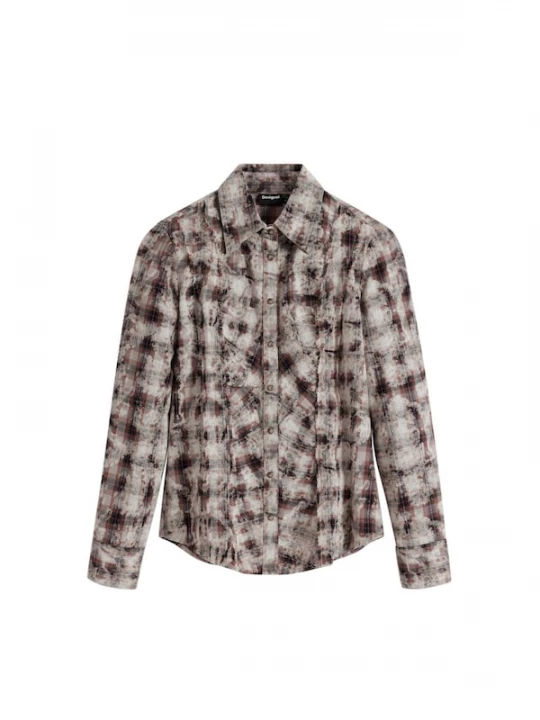 Foto van product Desigual Blouse lichtbruin / gemengde kleuren