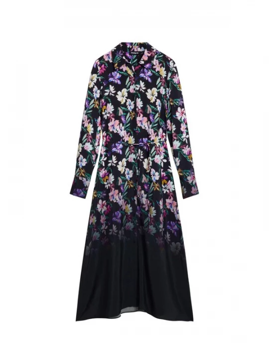 Foto van product Desigual Blousejurk gemengde kleuren / zwart