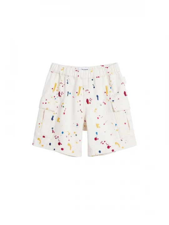 Foto van product Desigual Broek 'Splash' blauw / geel / rood / wit