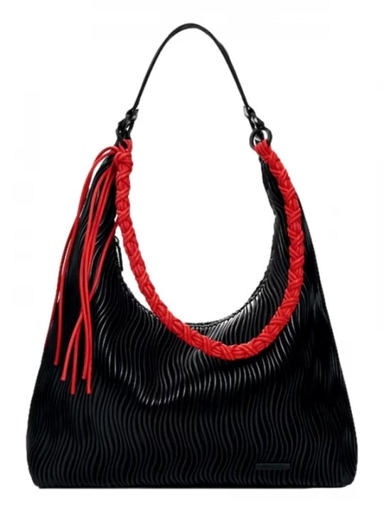 Foto van product Desigual Handtas 'Litio Black Samarra' zwart