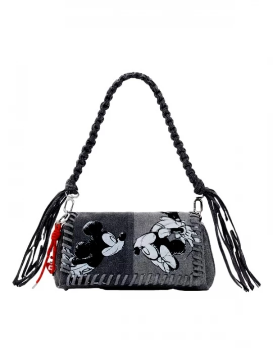 Foto van product Desigual Handtas 'Mickey Kiss' grijs
