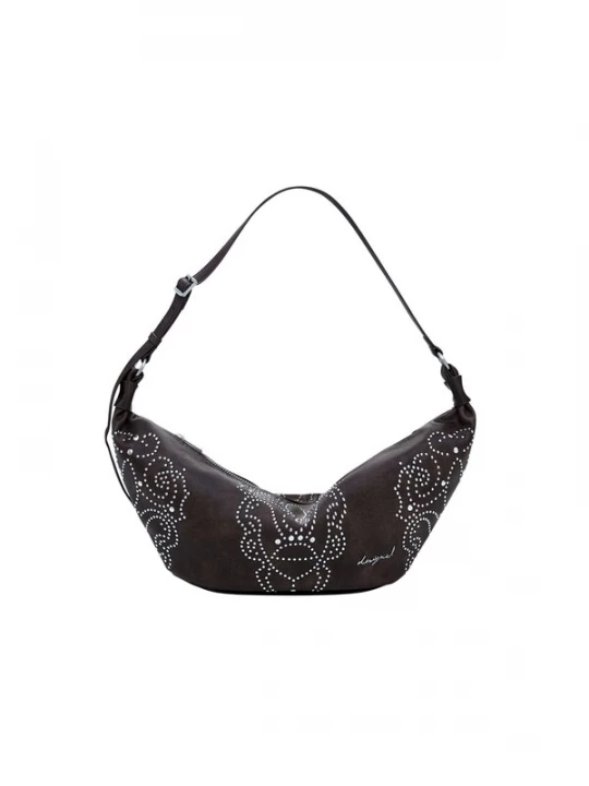 Foto van product Desigual Handtas 'Poker Face Munster 2.0' bruin / zilver