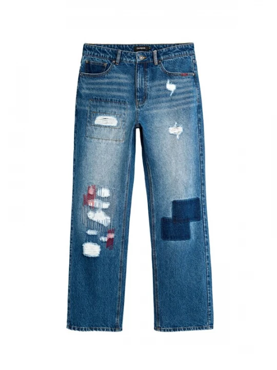 Foto van product Desigual Jeans blauw denim
