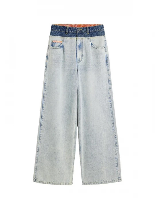 Foto van product Desigual Jeans blauw denim / pastelblauw