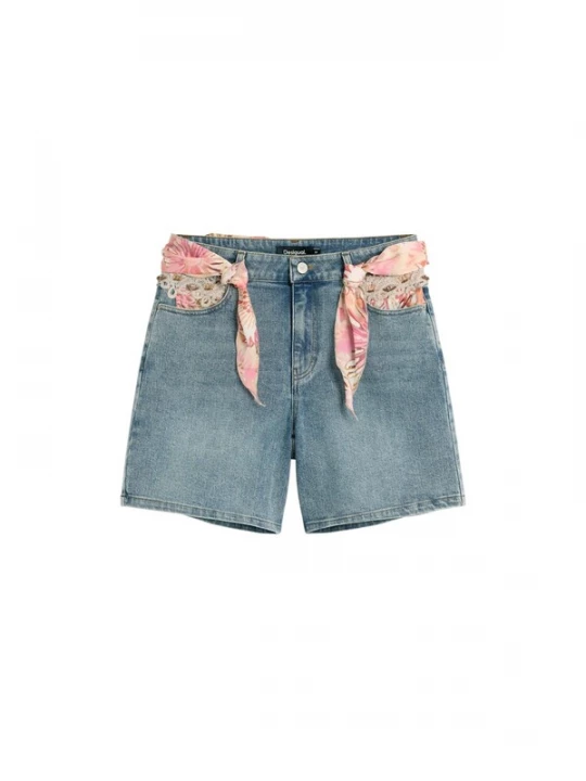 Foto van product Desigual Jeans 'Embroidered' blauw