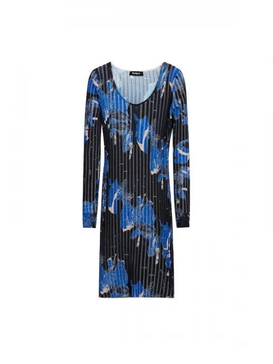 Foto van product Desigual Jurk blauw / zwart