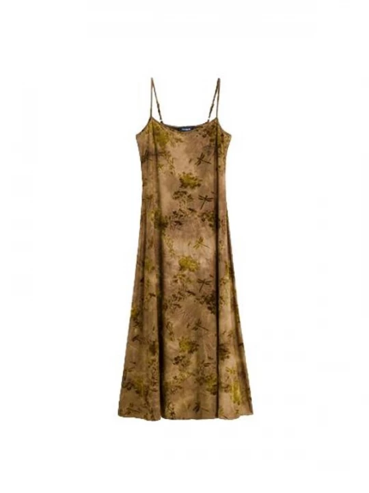 Foto van product Desigual Jurk bruin gemêleerd