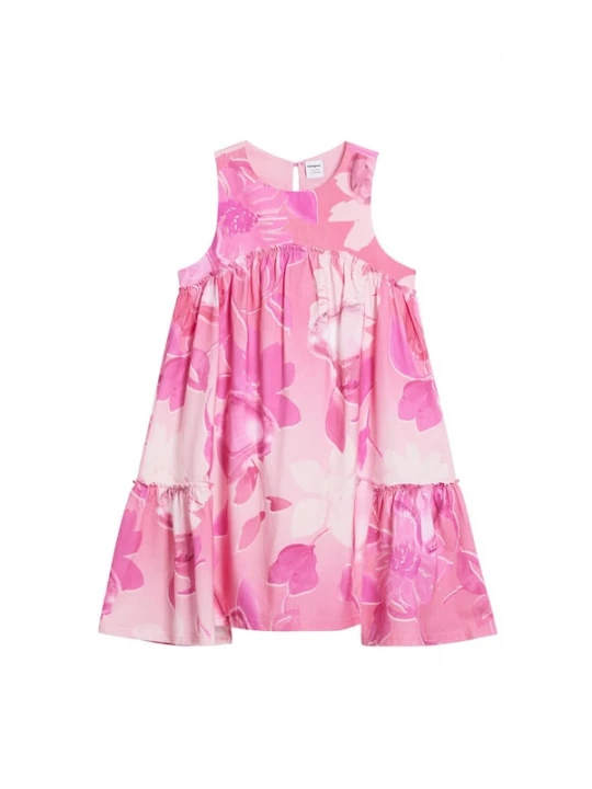 Foto van product Desigual Jurk crème / pink / rosa