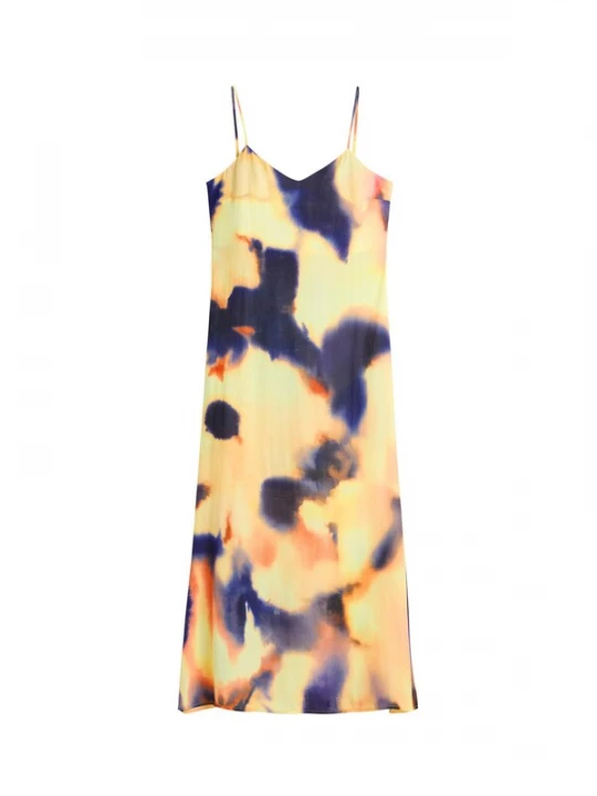 Foto van product Desigual Jurk geel / oranje / zwart