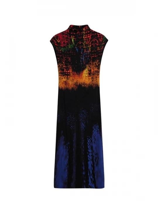 Foto van product Desigual Jurk gemengde kleuren