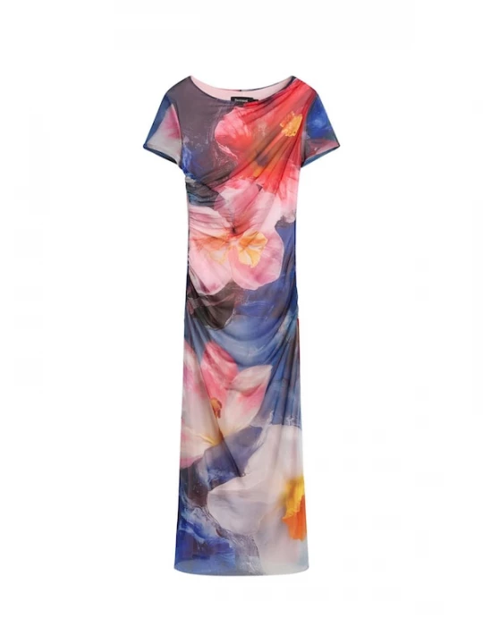 Foto van product Desigual Jurk gemengde kleuren