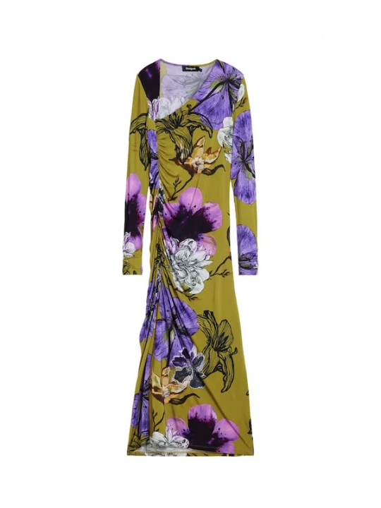 Foto van product Desigual Jurk gemengde kleuren