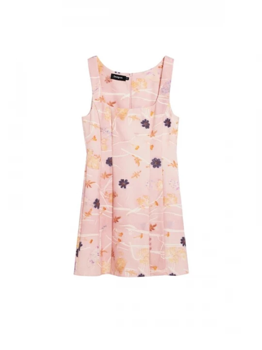 Foto van product Desigual Jurk gemengde kleuren / pink