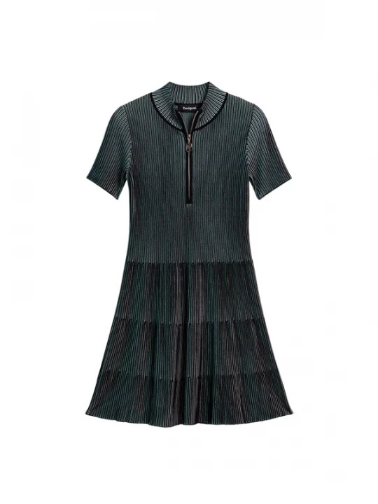 Foto van product Desigual Jurk grijs / groen
