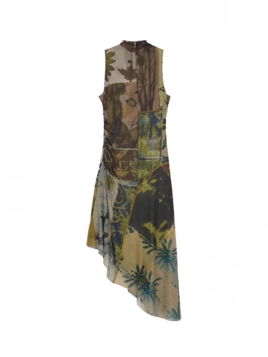 Foto van product Desigual Jurk groen / gemengde kleuren