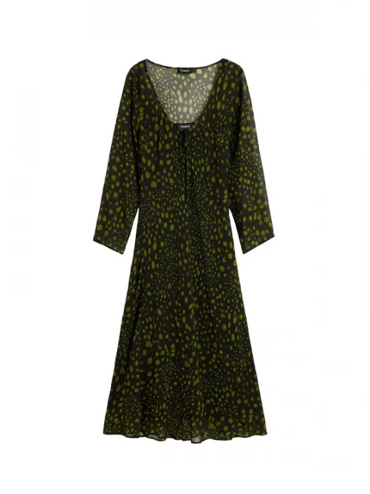 Foto van product Desigual Jurk groen / zwart