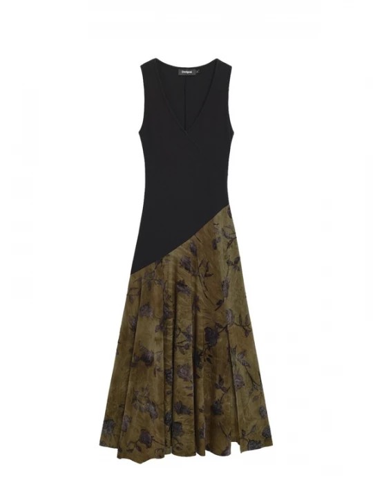 Foto van product Desigual Jurk kaki / zwart
