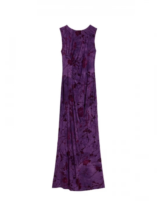 Foto van product Desigual Jurk lila / donkerrood / zwart