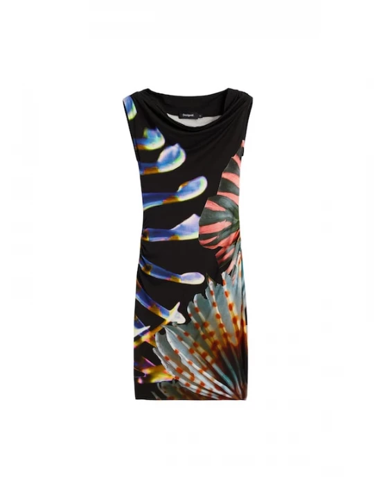 Foto van product Desigual Jurk 'M. C. Lacroix' blauw / zwart