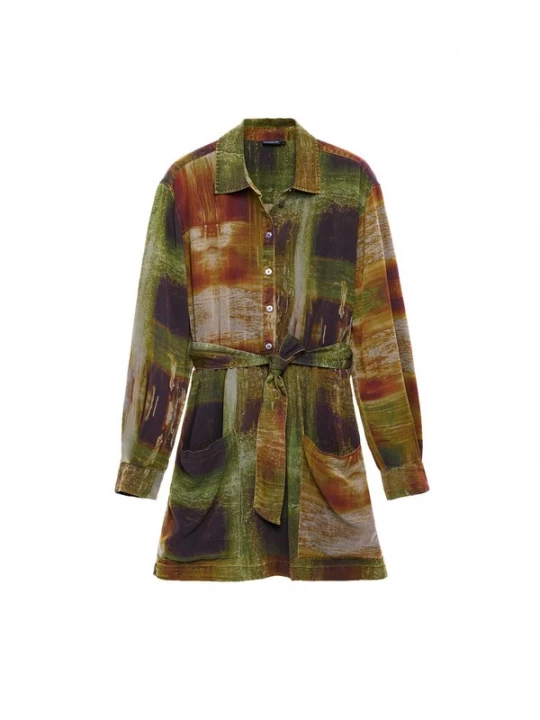 Foto van product Desigual Jurk 'M. C. Lacroix' groen / gemengde kleuren