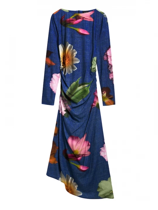 Foto van product Desigual Jurk navy / gemengde kleuren