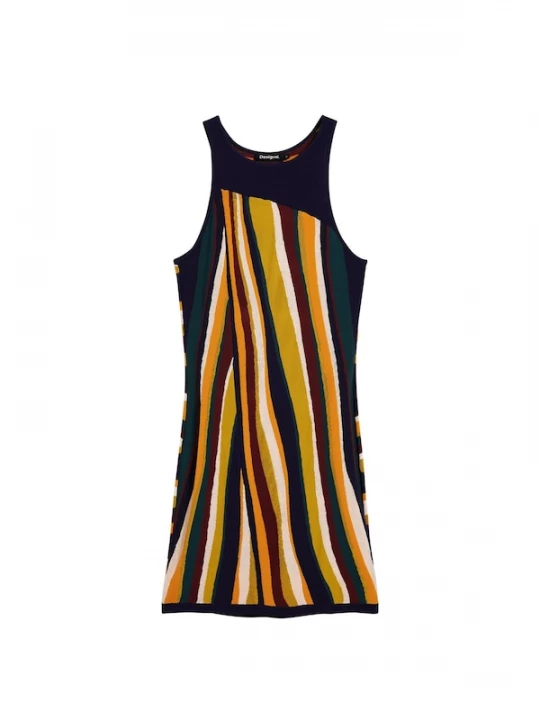 Foto van product Desigual Jurk oranje / zwart