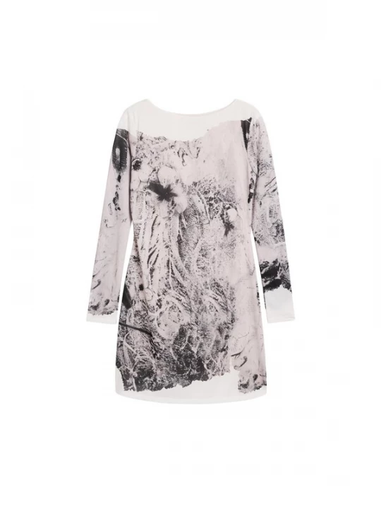 Foto van product Desigual Jurk pastelroze / zwart / offwhite
