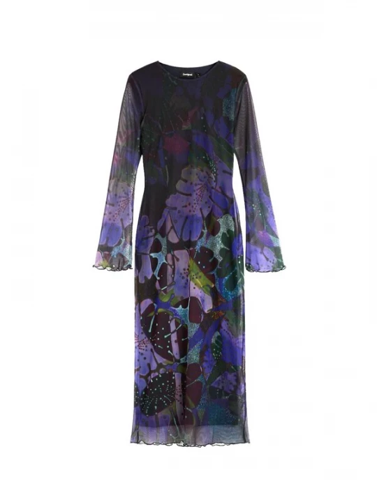 Foto van product Desigual Jurk 'S. L. Lacroix' blauw / gemengde kleuren