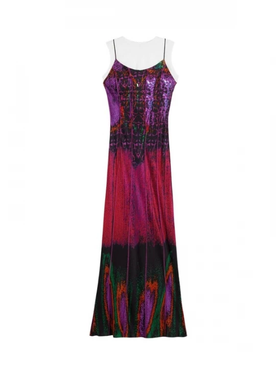 Foto van product Desigual Jurk 'VEST_ALAS_LACROIX 26SWVW42' fuchsia