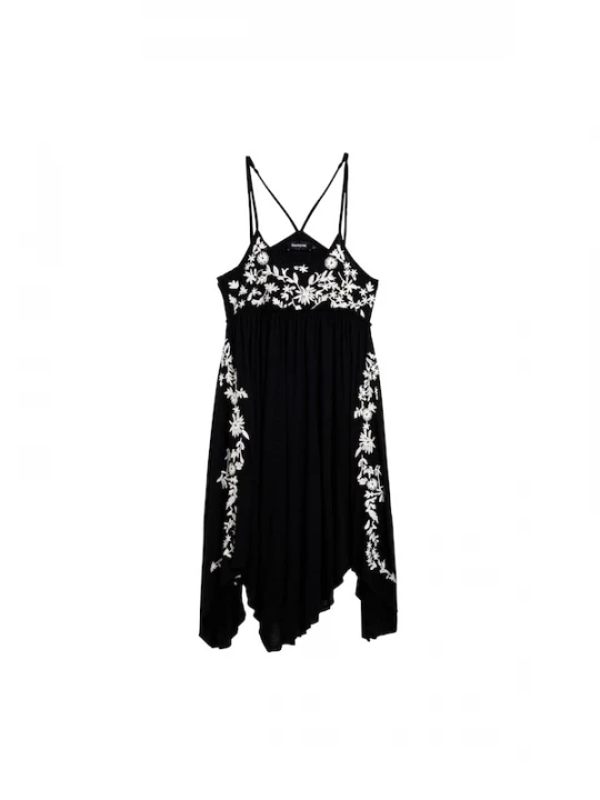 Foto van product Desigual Jurk zwart / offwhite
