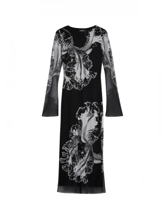 Foto van product Desigual Jurk zwart / wit