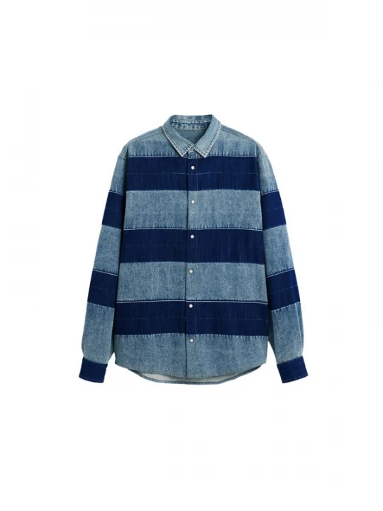 Foto van product Desigual Overhemd blauw denim / donkerblauw