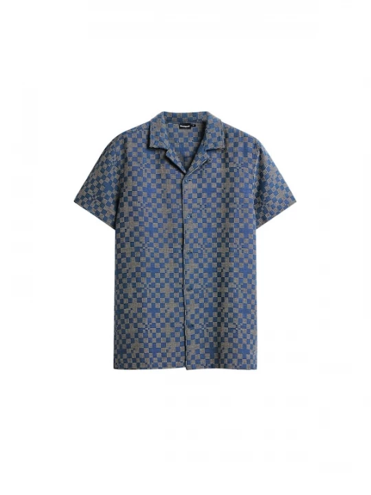 Foto van product Desigual Overhemd marine / wit