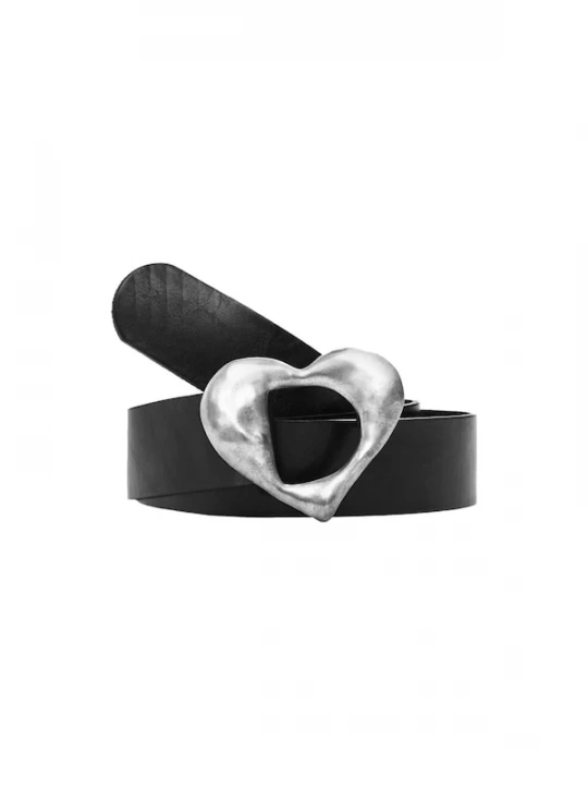 Foto van product Desigual Riem 'Heart' zwart
