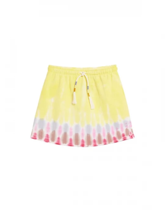 Foto van product Desigual Rok geel / lichtlila / rood / wit