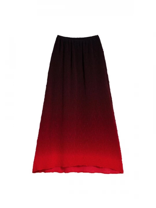 Foto van product Desigual Rok rood / wijnrood / donkerrood