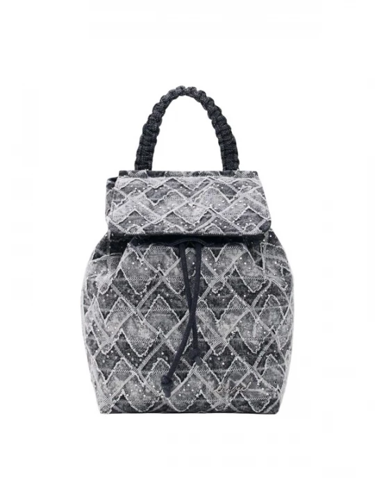 Foto van product Desigual Rugzak 'Radio Luena' grijs / black denim