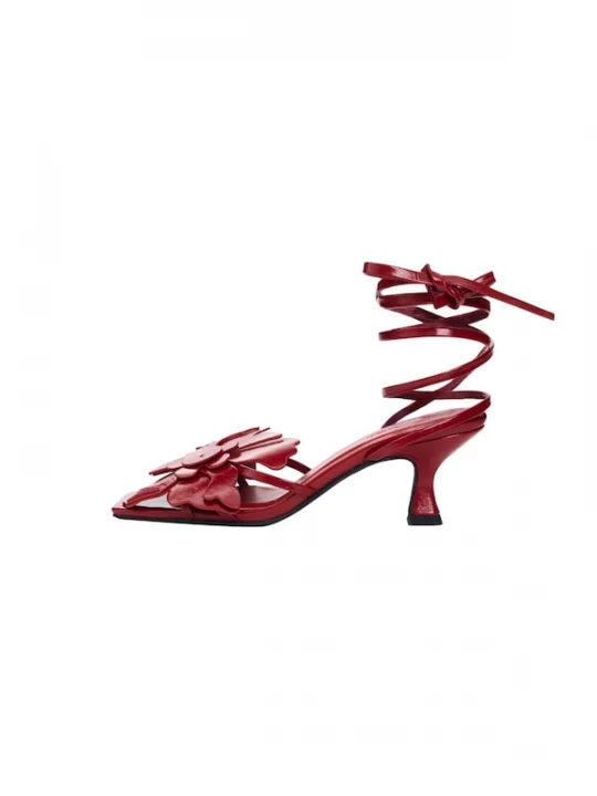 Foto van product Desigual Sandalen met riem karmijnrood