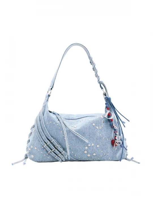 Foto van product Desigual Schoudertas blauw denim