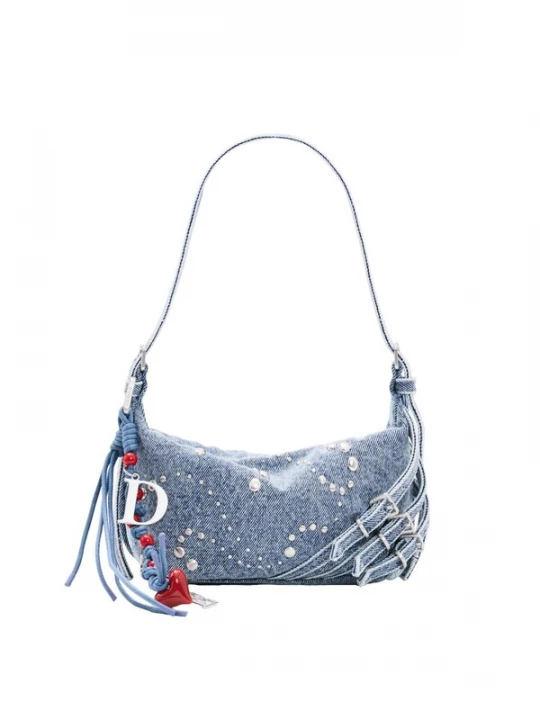Foto van product Desigual Schoudertas blauw denim