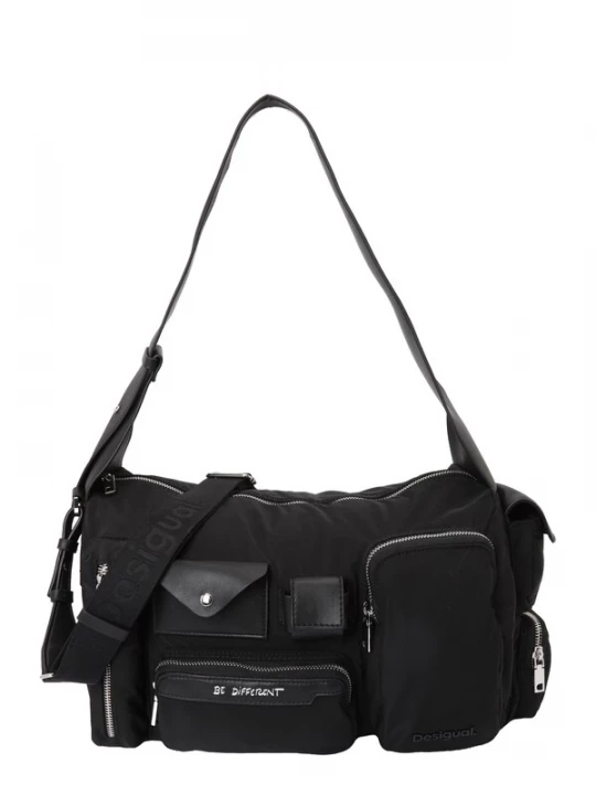 Foto van product Desigual Schoudertas 'BOLS_POCKETMAS VARADERO' zwart