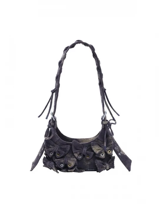 Foto van product Desigual Schoudertas grijs / donkerlila