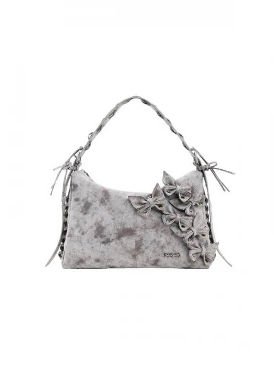 Foto van product Desigual Schoudertas grijs / zwart