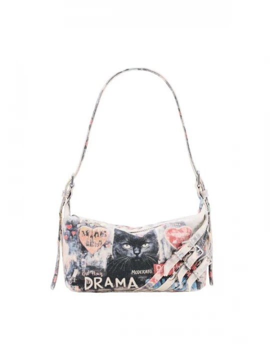 Foto van product Desigual Schoudertas poederroze / zwart